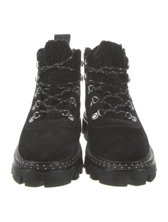 Rag & Bone Suede Combat Boots