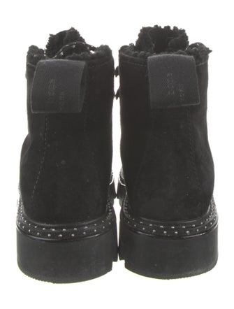 Rag & Bone Suede Combat Boots