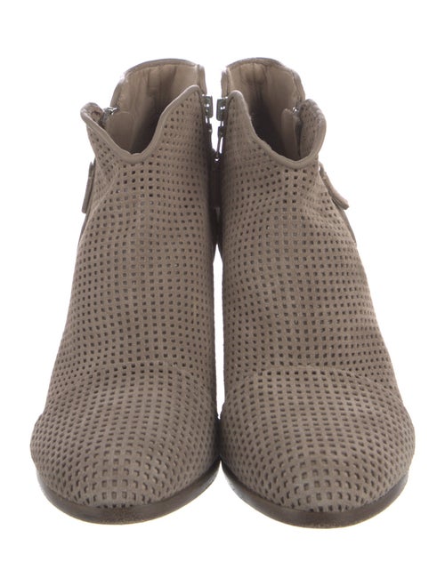 Rag & Bone Suede Lasercut Accents Boots