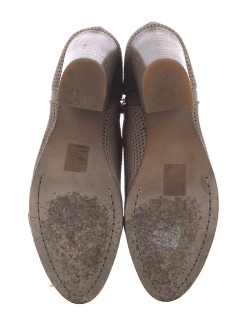 Rag & Bone Suede Lasercut Accents Boots