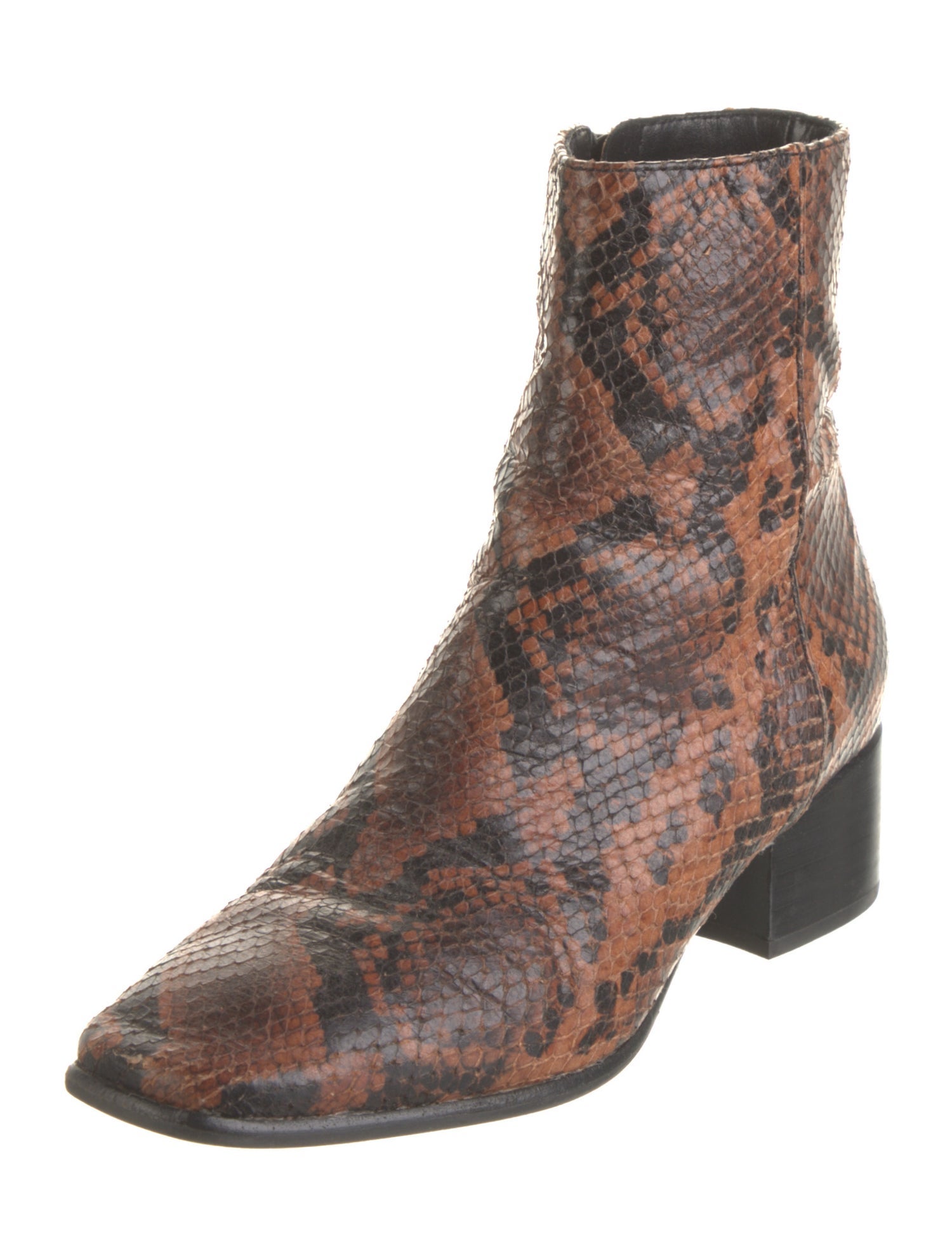 Rag & Bone Snakeskin Animal Print Boots