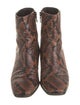 Rag & Bone Snakeskin Animal Print Boots