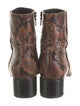 Rag & Bone Snakeskin Animal Print Boots