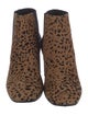 Rag & Bone Suede Animal Print Chelsea Boots