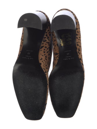 Rag & Bone Suede Animal Print Chelsea Boots