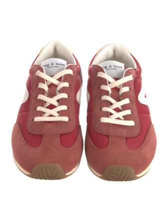 Rag & Bone Suede Printed Sneakers