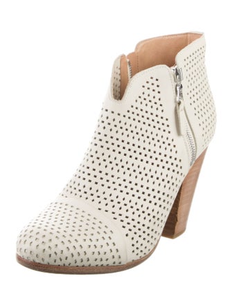 Rag & Bone Leather Lasercut Accents Boots