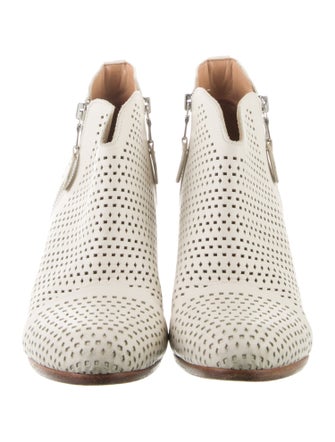 Rag & Bone Leather Lasercut Accents Boots
