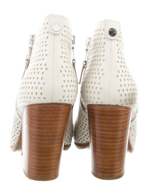 Rag & Bone Leather Lasercut Accents Boots