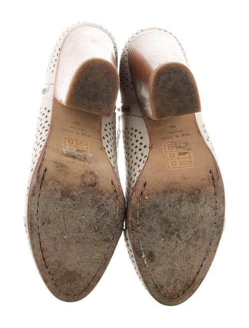 Rag & Bone Leather Lasercut Accents Boots