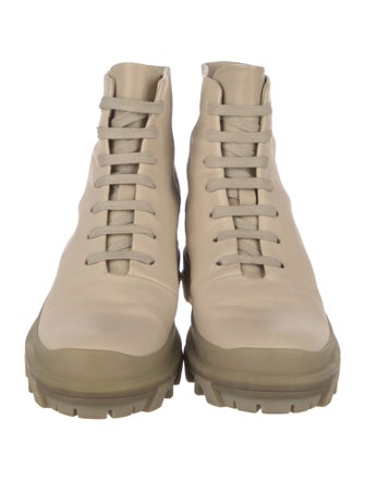 Rag & Bone Leather Combat Boots