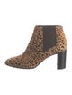 Rag & Bone Suede Animal Print Chelsea Boots