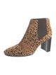 Rag & Bone Suede Animal Print Chelsea Boots
