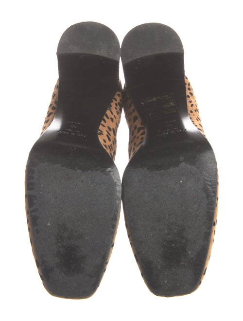 Rag & Bone Suede Animal Print Chelsea Boots