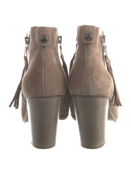 Rag & Bone Suede Tassel Accents Boots