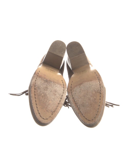 Rag & Bone Suede Tassel Accents Boots
