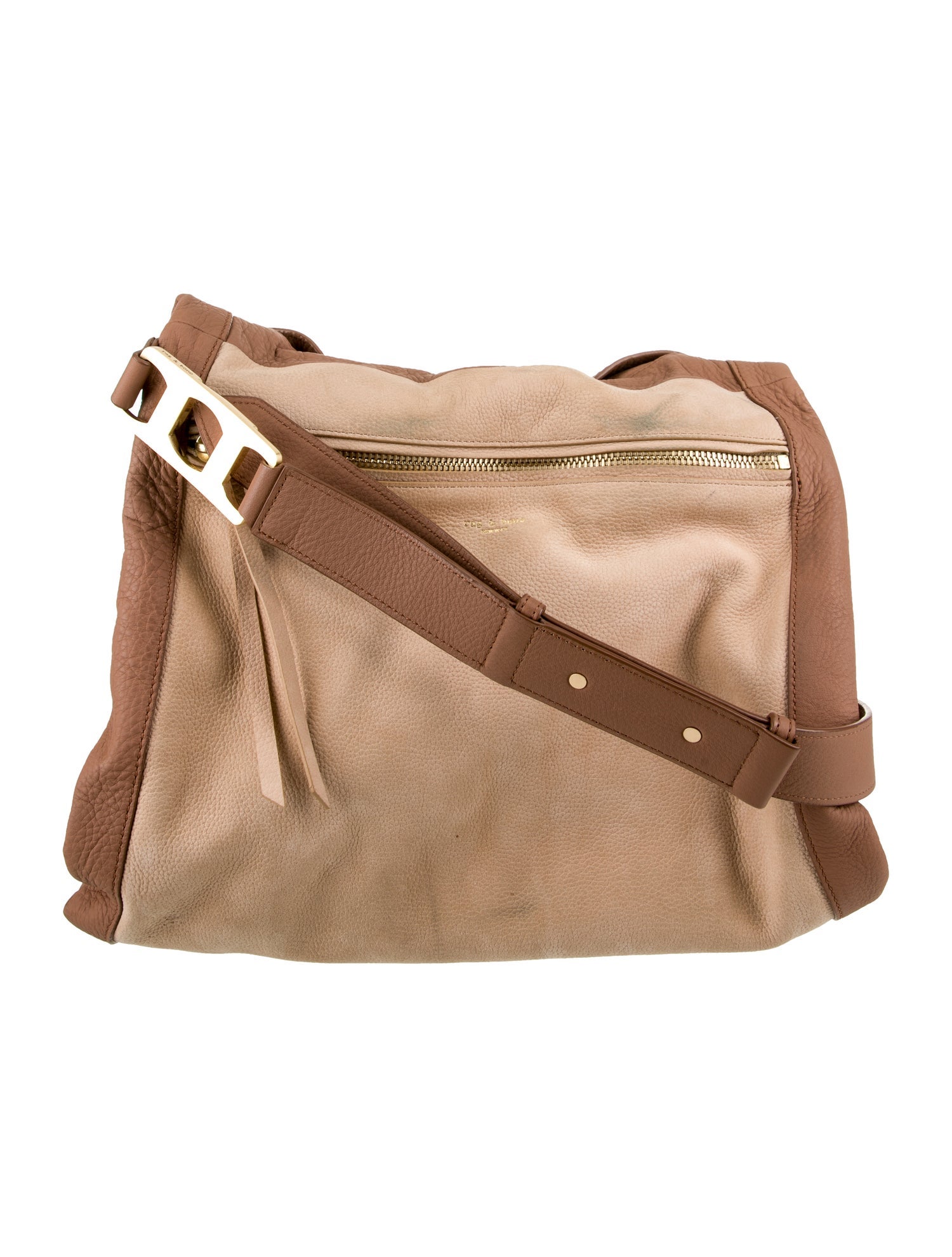 Rag & Bone Leather Messenger Bag