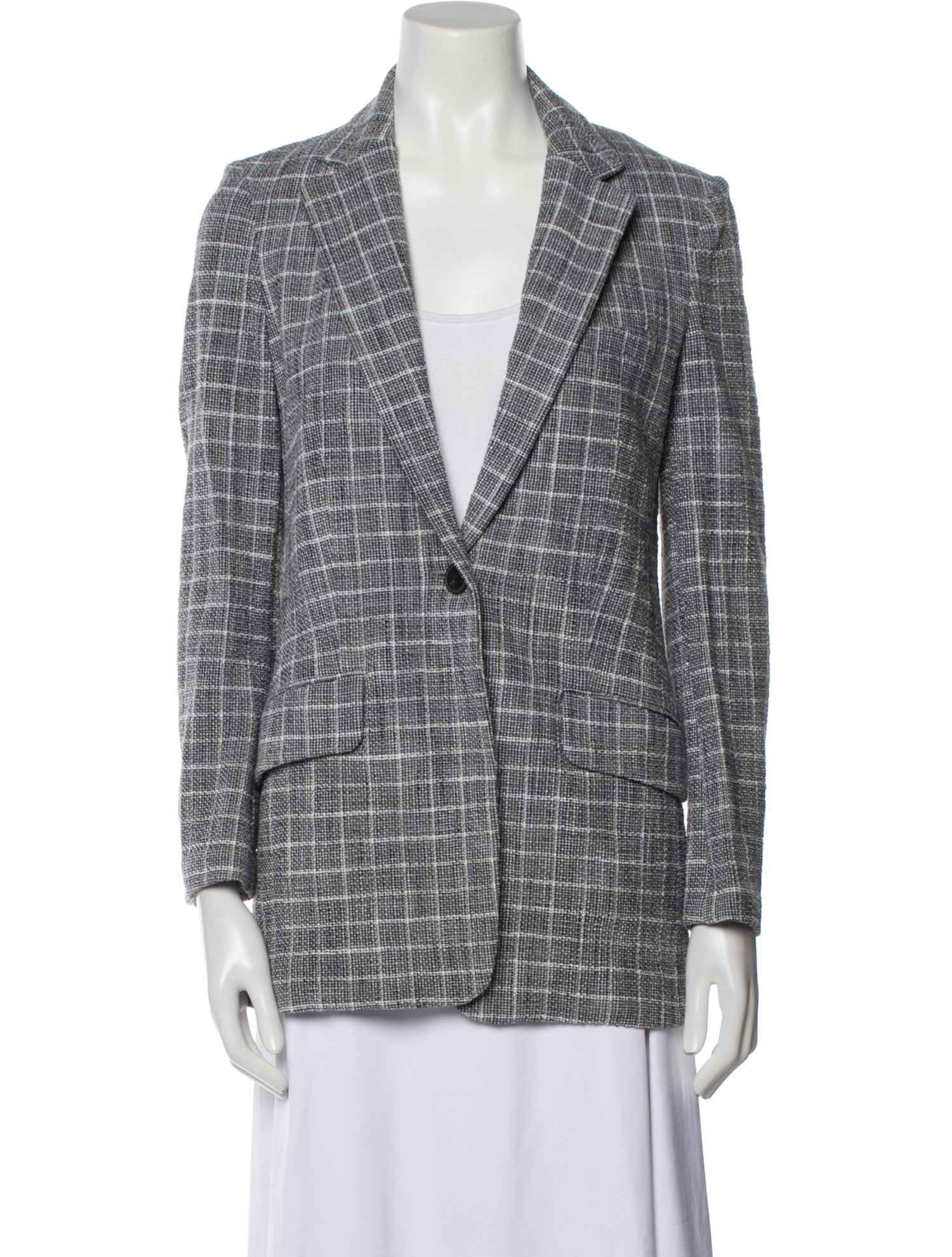 Rag & Bone Plaid Print Blazer w/ Tags