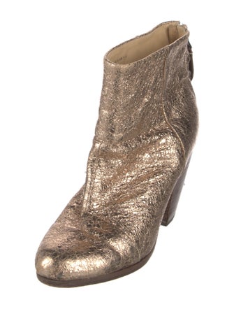 Rag & Bone Leather Animal Print Boots