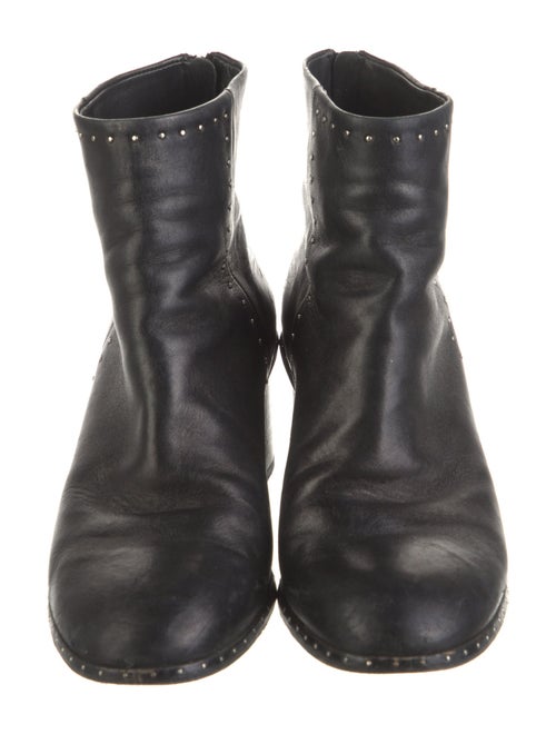 Rag & Bone Leather Studded Accents Boots
