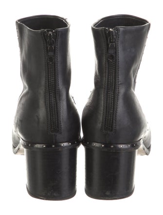 Rag & Bone Leather Studded Accents Boots