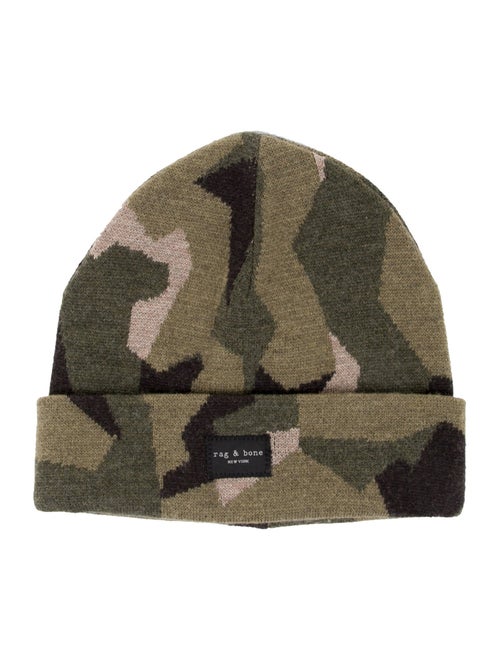 Rag & Bone Pattern Print Knit Hat