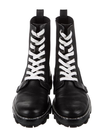 Rag & Bone Leather Combat Boots