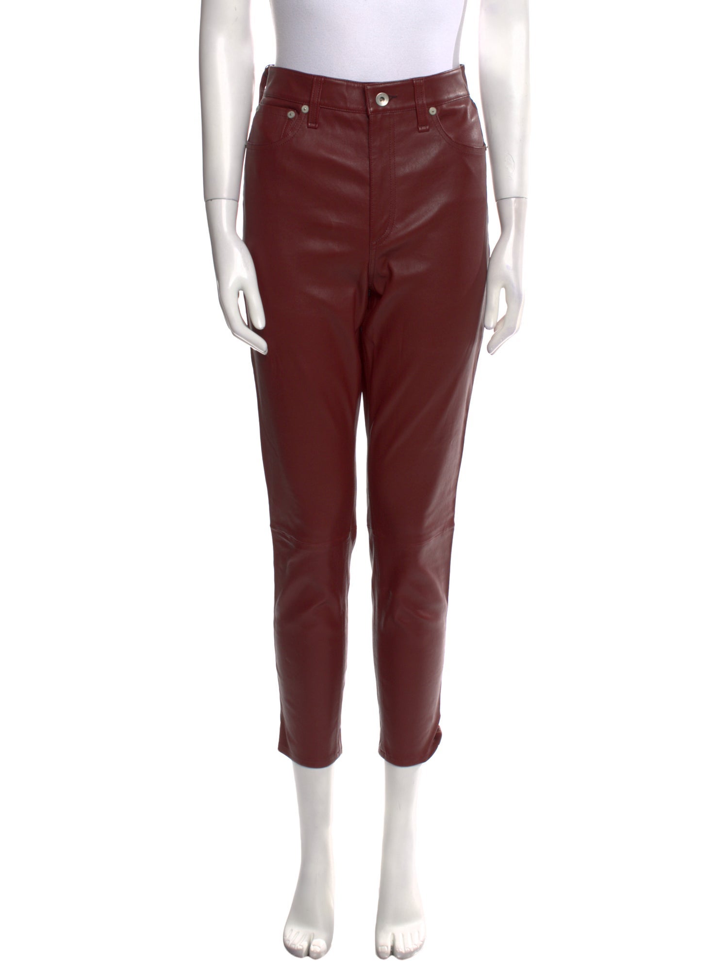 Rag & Bone Leather Skinny Leg Pants w/ Tags