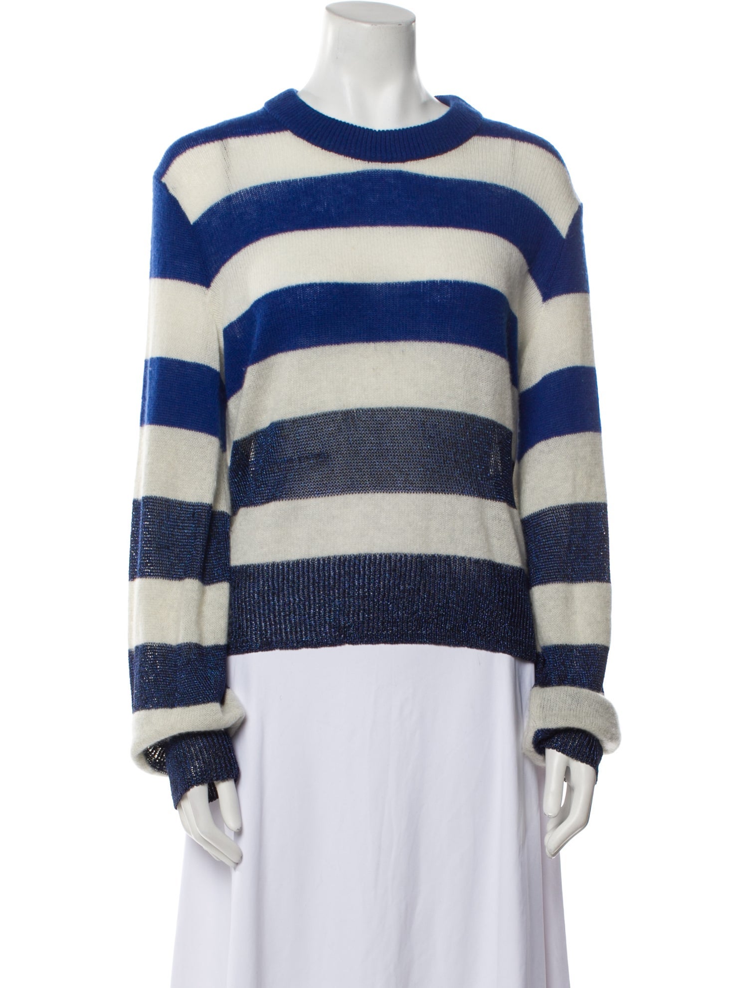 Rag & Bone Striped Crew Neck Sweater