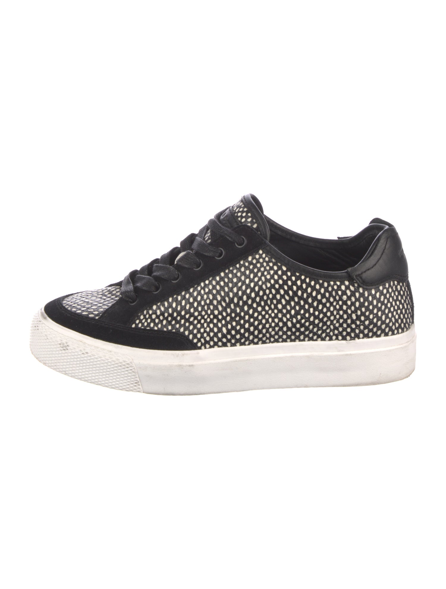 Rag & Bone Leather Animal Print Sneakers