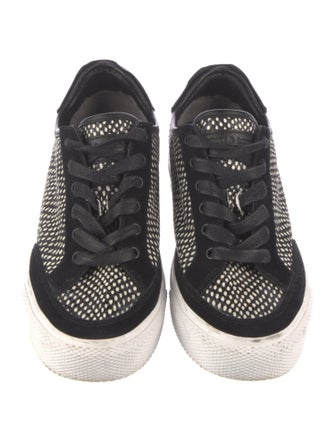 Rag & Bone Leather Animal Print Sneakers