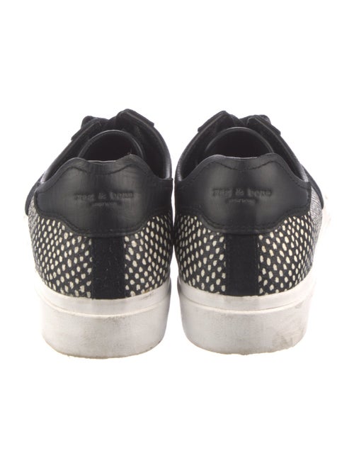 Rag & Bone Leather Animal Print Sneakers