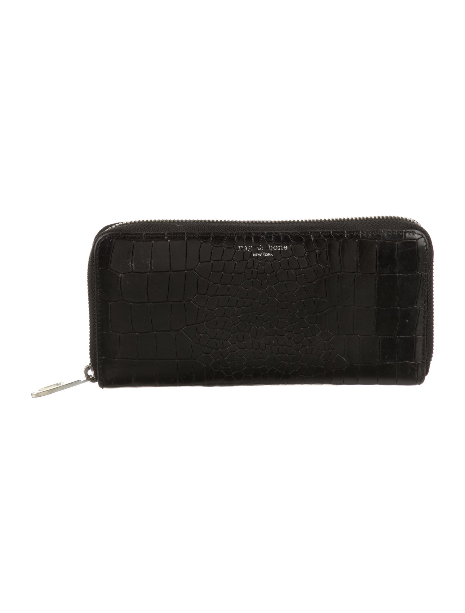 Rag & Bone Embossed Leather Continental Wallet