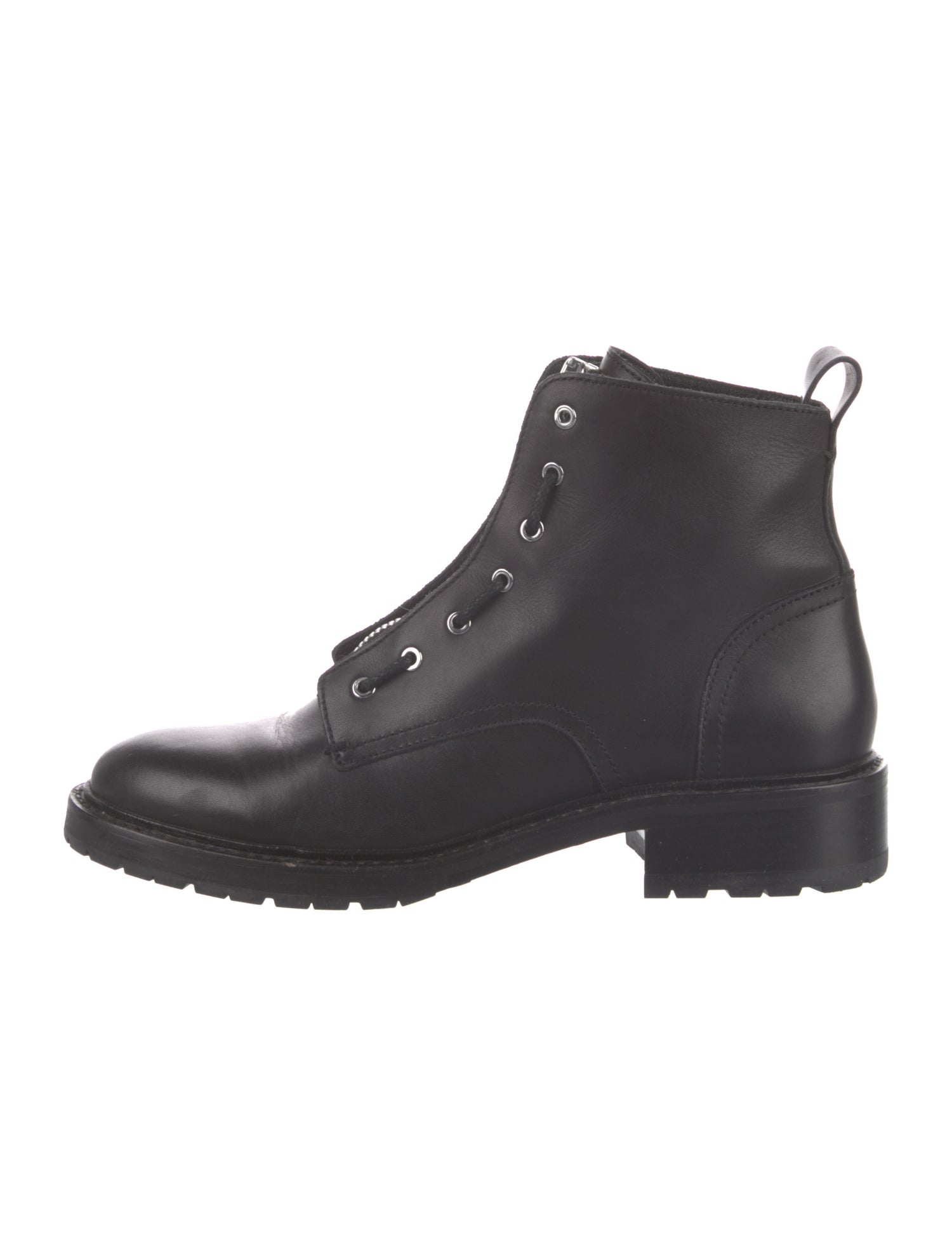 Rag & Bone Leather Combat Boots