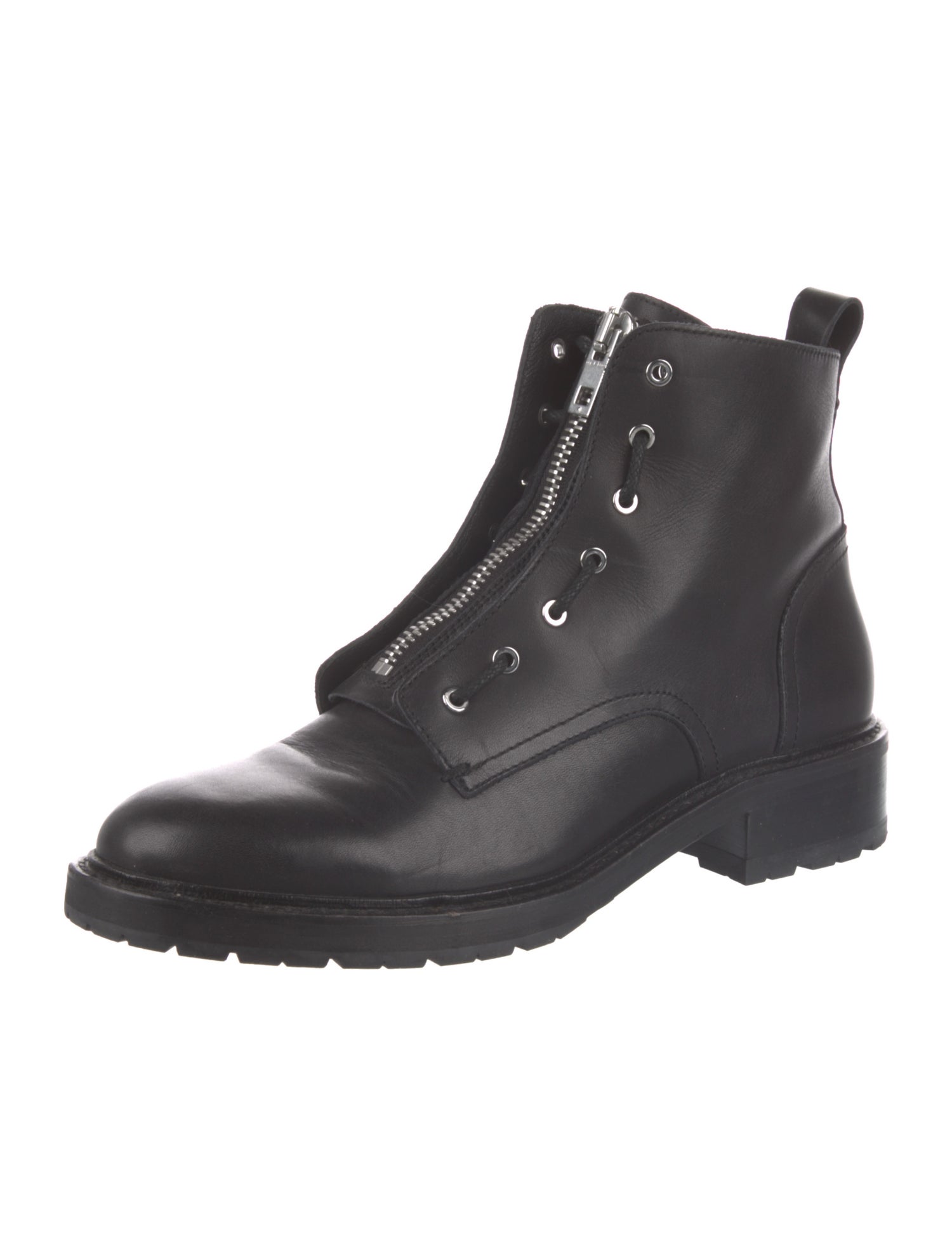 Rag & Bone Leather Combat Boots