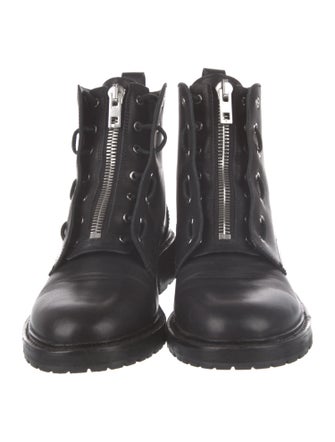 Rag & Bone Leather Combat Boots