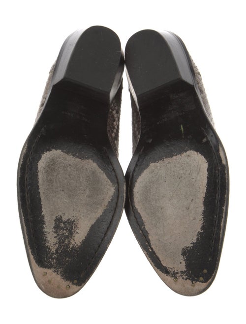 Rag & Bone Snakeskin Animal Print Chelsea Boots