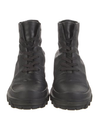 Rag & Bone Leather Combat Boots
