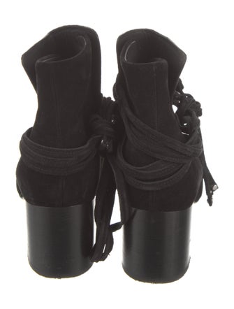 Rag & Bone Suede Tassel Accents Boots