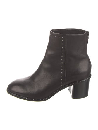 Rag & Bone Leather Studded Accents Boots