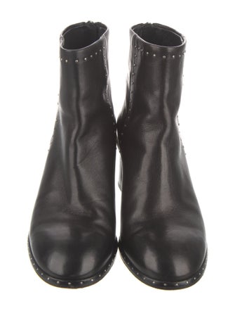 Rag & Bone Leather Studded Accents Boots
