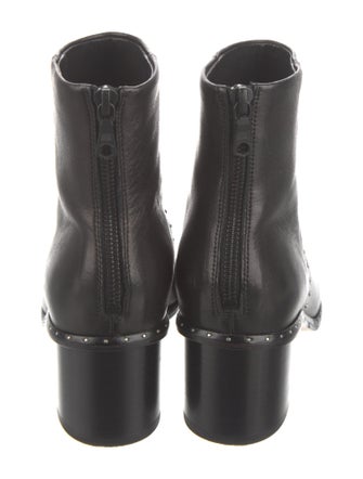 Rag & Bone Leather Studded Accents Boots