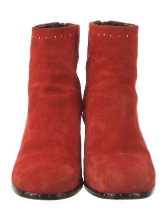 Rag & Bone Suede Studded Accents Boots