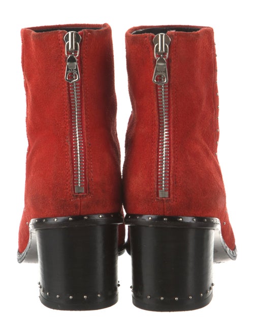 Rag & Bone Suede Studded Accents Boots