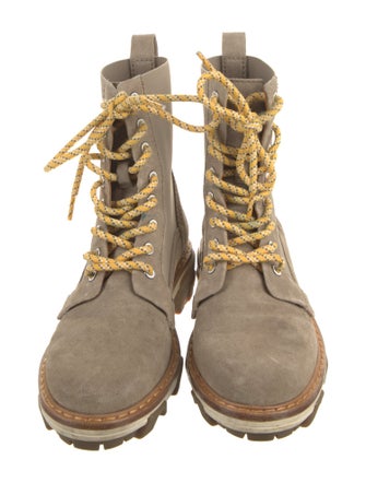 Rag & Bone Suede Combat Boots