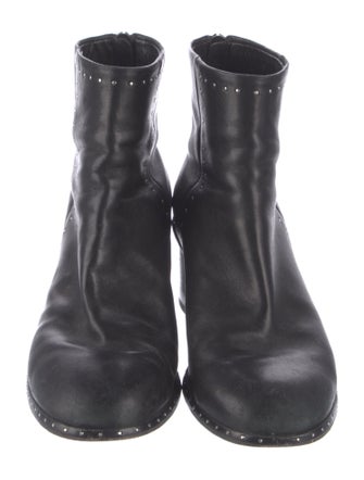 Rag & Bone Leather Studded Accents Boots