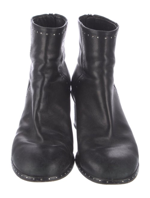 Rag & Bone Leather Studded Accents Boots