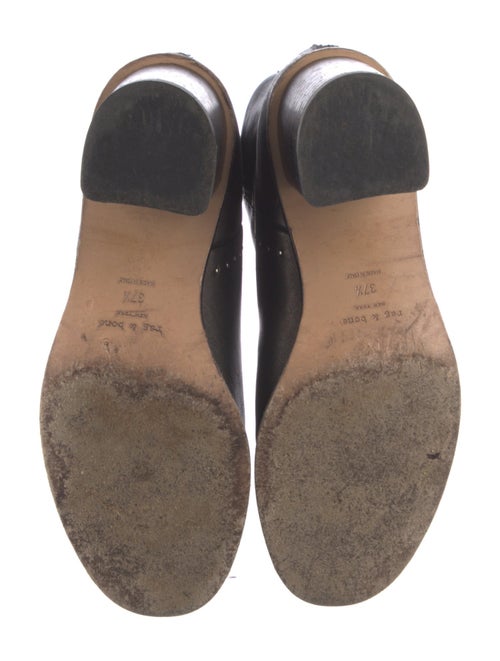 Rag & Bone Leather Studded Accents Boots