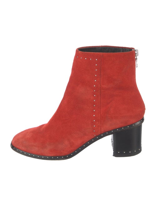 Rag & Bone Suede Studded Accents Boots