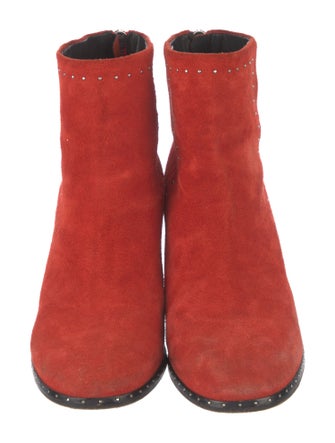 Rag & Bone Suede Studded Accents Boots